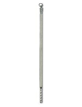 VEE GEE 83025E Nickel-Plated Brass Thermometer Armor, 9&amp;quot;-
