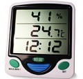VEE GEE 84004 Min Max Digital Thermo-Hygrometer Clock-