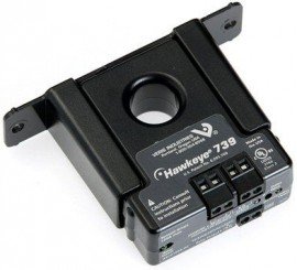 Veris H739 Current Switch/Relay Combo Solid Core SPST, N.O., 245VAC/DC Relay Coil, Solid Core, Adjustable-