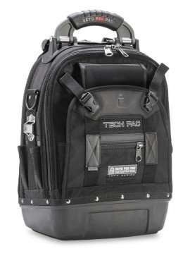 Veto Pro Pac TECH PAC Blackout Large Customizable Backpack with tool and meter panels-
