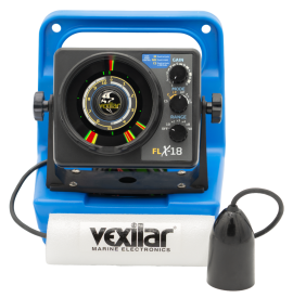 Vexilar GPX1812 FLX-18 Genz Pack with 12° Ice-Ducer-