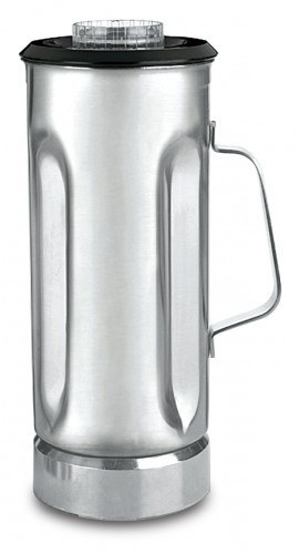 Waring CAC31 Stainless-Steel HGB Blender Container with lid/blade assembly, 64 oz-