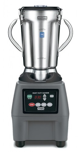 Waring CB15T Food Blender with electronic keypad and timer, 1 gal capacity-