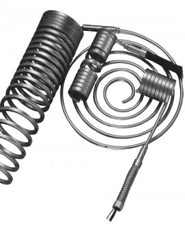 Watlow 125PS12A22A-341 Square Cross-Section Coiled Cable Heater-