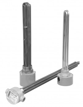 Watlow BLN734A3S-27 Standard Configuration Tubular Plug Immersion Heater-