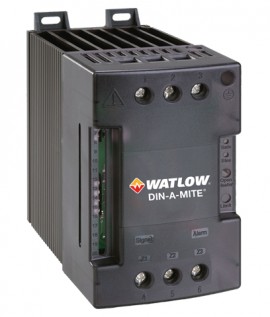 Watlow DIN-A-MITE C Series SCR Power Controller, 277 to 600 V AC, 4.5 to 32 V DC input-