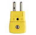 Watlow MCM-U-WAT Uncompensated Mini Thermocouple Connector, 400&amp;deg;F, male plug-