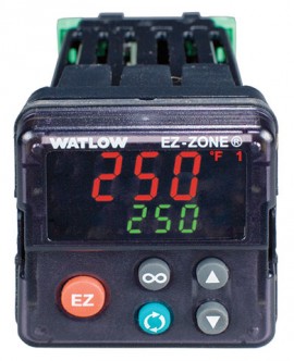 Watlow EZ-ZONE PM Panel Mount Integrated PID Controller with isolated input, &lt;sup&gt;1&lt;/sup&gt;&amp;frasl;&lt;sub&gt;16&lt;/sub&gt; DIN, 100 to 240 V AC-