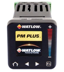 Watlow PM6C1CA-AAAAPWP PM PLUS PID Controller with universal input, 100 to 240 V AC, switched DC/open collector-
