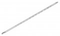 Weiss YP230 Solid Glass Etched Stem Thermometer, 3&amp;quot; immersion-