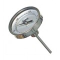 Weksler Glass 3BK02DG Bimetal Thermometer, 0 to 250&amp;deg;F and 20 to 120&amp;deg;C, 2&amp;frac12;&amp;quot; stem-