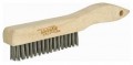 Weld-Mate NT613 Scratch Brush with shoe handle, stainless steel, 10&amp;frac12;&quot;-