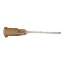 Weller KDS191P Stainless-Steel Plastic-Hub Dispensing Needles, 19 gauge, 50-pack-