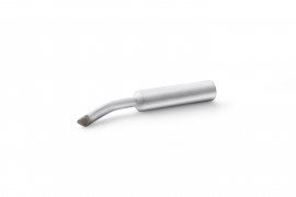 Weller T0054488299 XNT BX 30&amp;deg; Bent Soldering Tip, chisel, 0.09 x 0.03"-