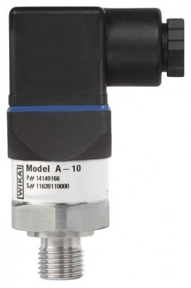 WIKA A-10 Pressure Transmitter, 0 to 30 psig-