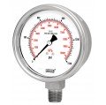 WIKA 7297649 Pressure Gauge, 0/300 PSI-