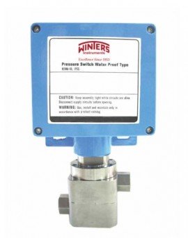 Winters 5WPS0206F4F201 Differential Pressure Switch, 0 to 100 psi-