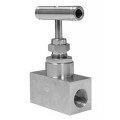 Winters NVA1000 Straight Body Soft Seat Stainless-Steel Needle Valve, 0.25&quot; male x 0.25&quot; female NPT-