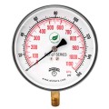 Winters PCT324LF Lead Free Contractor Gauge, 4.5&quot; Dial, 0/160 PSI/KPA, 1/4&quot; NPT LM-