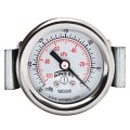 Winters PEU1399UC Economy Panel Mounted Gauge, 1.5&quot; Dial, 0-30&quot; VAC/KPA, 1/8&quot; NPT-