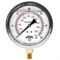 Winters PFQ Series Stainless Steel Liquid Filled Gauges-