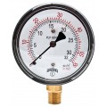 Winters PLP301 Low Pressure 2.5&amp;quot; Dial, 0/32&amp;quot; Water/Vac, 1/4&amp;quot; Bottom-