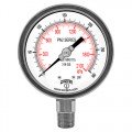 Winters PN2657N NACE Liquid Filled Gauge, 0/30 PSI/KPA, 4&amp;quot; Dial, 1/2&amp;quot; NPT Bottom-