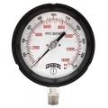 Winters PPC5041 Process Gauge, 0-15 psi/kPa, 1/4&amp;quot; NPT Bottom Connection-