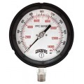 Winters PPC5140 Process Gauge, 30&amp;quot;-0-15 psi/kPa, 1/2&amp;quot; NPT Bottom Connection-
