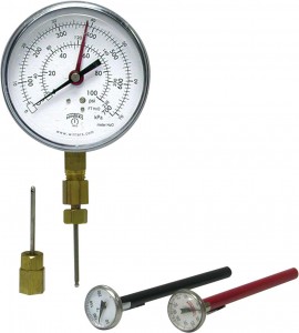 Winters PTK1500 Pressure and Temperature Kit, 0 to 100 psi, 0 to 250&amp;deg;F-