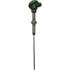 Winters TER11300 Industrial RTD Temperature Probe, 12" sensor, galvanized carbon steel extension-