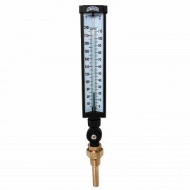 Winters TIM100ALF Industrial 9&amp;quot; Lead-Free Thermometer, 3.5&amp;quot; Aluminum Case, 30 to 240&amp;deg;F (0 to 115&amp;deg;C)-
