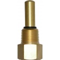 Winters TST050 Brass Thermowell, 1/2&amp;quot; NPTM Standard-