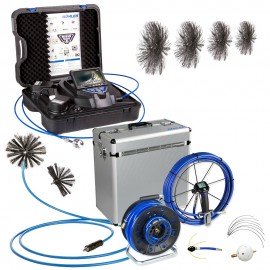 W&amp;ouml;hler 8834 Commercial Duct Cleaning Set with VIS 350 inspection camera-