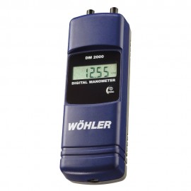 W&amp;ouml;hler DM 2000 Digital Manometer with display indication in inWC and &amp;deg;F-