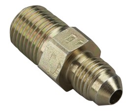 Yellow Jacket 16801 44372 Steel Union Ammonia Fittings, 1/4&amp;quot; Male fl. x 1/4&amp;quot; NPT M. Str-