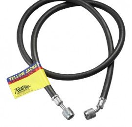 Yellow Jacket 16912 NHA-144 12&#039; Ammonia Charging Hose, 1/4&amp;quot; Str. fl. x 1/4&amp;quot; 45&amp;deg;-