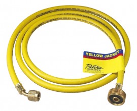 Yellow Jacket 18612 CVX-12 12&amp;quot; New Cylinder Heavy Duty Hose, 1/4&amp;quot; Male flare x 3/4&amp;quot; NPS, 1/4&amp;quot;-