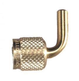 Yellow Jacket 19084 Vacuum Fitting with CH20 gasket, 1/4&amp;quot; 90&amp;deg; Female fl.-