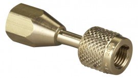 Yellow Jacket 19110 4812p Quick Coupler, 1/4&amp;quot; Female Str x 1/8&amp;quot; NPT Female-