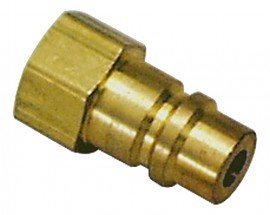 Yellow Jacket 19153 Adapter, 1/2&amp;quot; Female Acme hex x 13 mm R-134a low-side Male-