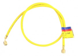Yellow Jacket 21200 HAV-1200 100' Yellow Charging Hose, HAV standard fitting, PLUS II&amp;trade; 1/4&amp;quot;-