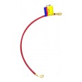 Yellow Jacket 21648 HAV-48 48&amp;quot; Red Charging Hose, HAV standard fitting, PLUS II&amp;trade; 1/4&amp;quot;-