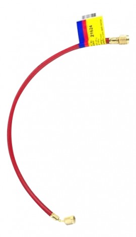 Yellow Jacket 21672 HAV-72 72&amp;quot; Red Charging Hose, HAV standard fitting, PLUS II&amp;trade; 1/4&amp;quot;-