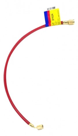 Yellow Jacket 21725 HAV-300 25' Red Charging Hose, HAV standard fitting, PLUS II&amp;trade; 1/4&amp;quot;-