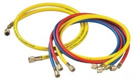 Yellow Jacket 21990 HAV-60 RYB and BBA-60 Multi-Length Charging Hoses, 4-pack-
