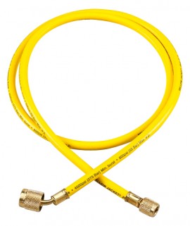 Yellow Jacket 22110 HAVS-120 10&#039; Yellow Hose with SealRight fitting, PLUS II&amp;trade;, 1/4&amp;quot;-