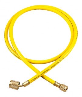 Yellow Jacket 22112 HAVS-144 12&#039; Yellow Hose with SealRight fitting, PLUS II&amp;trade;, 1/4&amp;quot;-