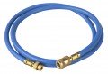 Yellow Jacket 22312 HAVS-144 12' Blue Hose with SealRight fitting, PLUS II&amp;trade;, 1/4&amp;quot;-