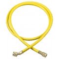 Yellow Jacket 25096 HAVBV-96 96&amp;quot; Yellow Hose with FlexFlow valve, PLUS II&amp;trade; 1/4&amp;quot;-